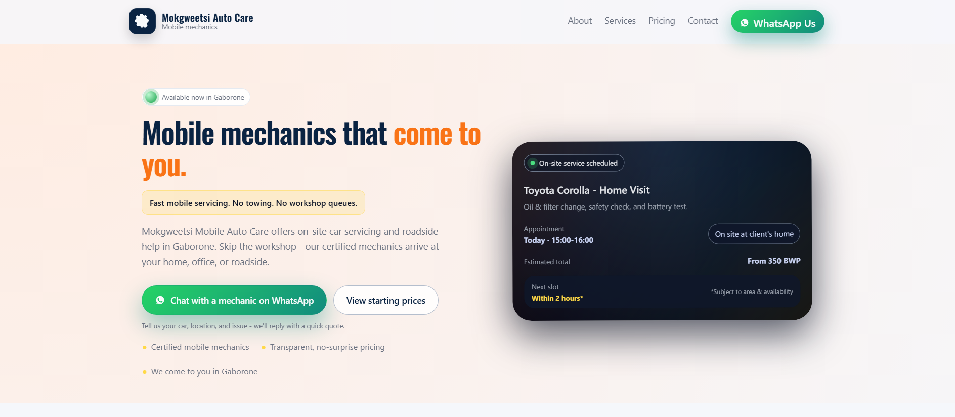 AfroSoft Wear website preview